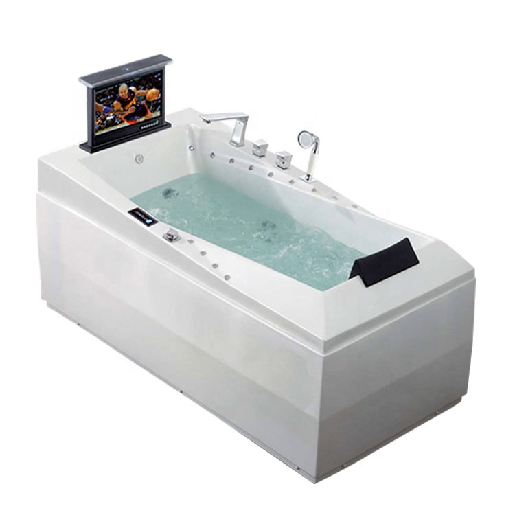 Fontana Napoli One Person Freestanding Indoor Massage Acrylic Bathtub